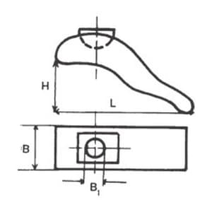 Apex 50 mm Stepless Height Adjustable Clamp, 905-1212