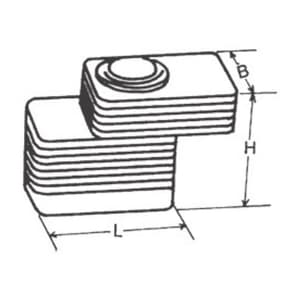 Apex 150 mm Adjustable Height Plate, 910-4150