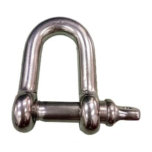 TB Basics 20 mm Stainless Steel D-Shackle