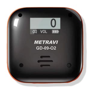 Metravi O2 Portable Oxygen Gas Detector With USB Interface, GD-09-O2