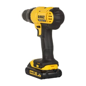 Dewalt 18V / 13mm XR Li-ion Cordless Compact Drill Machine Driver with 2x1.5 Ah Batteries Included, DCD771S2-IN