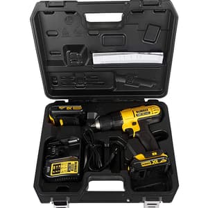 Dewalt 18V / 13mm XR Li-ion Cordless Compact Drill Machine Driver with 2x1.5 Ah Batteries Included, DCD771S2-IN