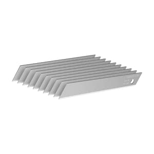 Stanley 9 mm Snap-off Blade (Pack of 10 Pcs), 0-11-300
