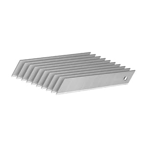 Stanley 18 mm Snap-off Blade (Pack of 10 Pcs), 0-11-301