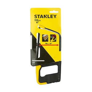 Stanley 150 mm / 6 inch Junior Hacksaw With 1 Free Blade, 0-15-218