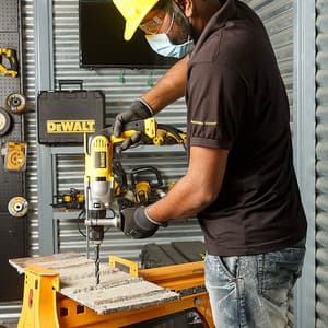 Dewalt 13mm 1100W 2 Speed Pistol Percussion Drill, DWD524KS-GB