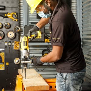 Dewalt 13mm 1100W 2 Speed Pistol Percussion Drill, DWD524KS-GB