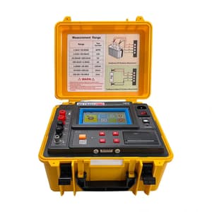 Metravi 10A Digital Mirco Ohms Meter / DC Resistance Tester With Touchscreen, PRO 7274