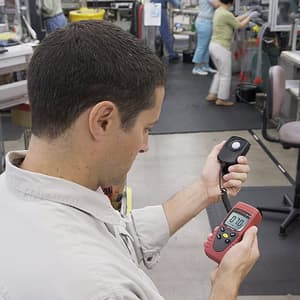 Amprobe 3-1/2 Digits / 200000 Lux Light Meter, LM-100