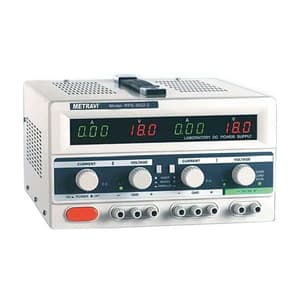 Metravi 0 - 30V / 0 - 3A DC Regulated Power Supply (Dual Output), RPS-3002-2