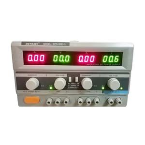 Metravi 0 - 30V / 0 - 3A DC Regulated Power Supply (Triple Output), RPS-3003-3