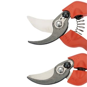 Bahco 210 mm / 8-1/4 Inch Left & Right Handed Bypass Secateurs with Composite Handle, PG-12-F