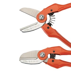 Bahco 220 mm / 8-1/2 Inch Anvil Secateurs with Stamped/Pressed Steel Handle, P138-22-F