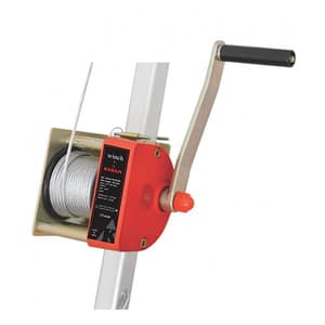Karam Winch With 25 Mtr Galvanized Steel Wire Rope, PN 801