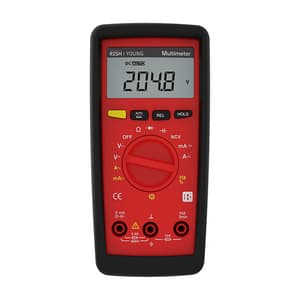Rishabh iYOUNG 3-3/4 Digit / 3999 Count Digital Multimeter with Holster
