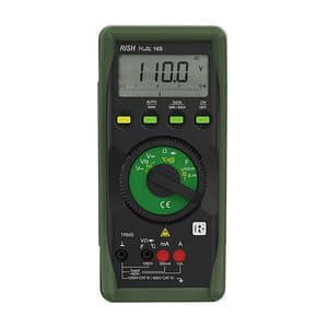 Rishabh 3-3/4 Digit / 3100 Counts TRMS Analog + Digital Multimeter, RISH Multi 16S