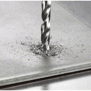 Bosch 25/64 Inch Dia. HSS-G Metal Drill Bits (Pack of 5 Pcs), 2 608 585 457