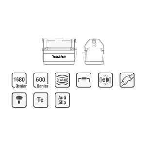 Makita 490 mm Length Ultimate Open Tool Tote, E-15403
