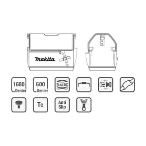 Makita 490 mm Length Ultimate Covered Tool Tote, E-15419