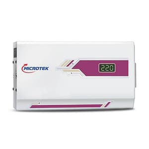 Microtek PEARL EM 4090 90-300V Automatic Voltage Stabilizer for Air Conditioners (A.C.) upto 1.5 Ton, 899-081-4090