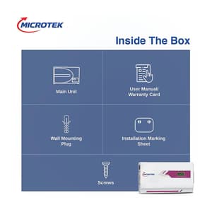 Microtek PEARL EM 4090 90-300V Automatic Voltage Stabilizer for Air Conditioners (A.C.) upto 1.5 Ton, 899-081-4090
