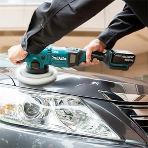 Makita 18V LXT BL 125 mm (5") Cordless Random Orbit Polisher (Bare Tool), DPO500Z