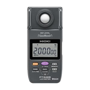 Hioki 20 - 200000 High Reliability Lux Meter, FT3425