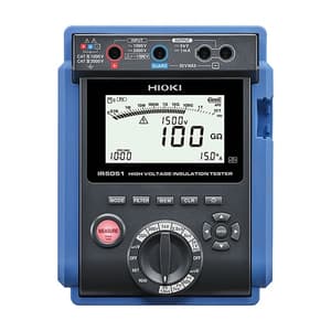 Hioki 2000V DC High Voltage Insulation Tester, IR5051
