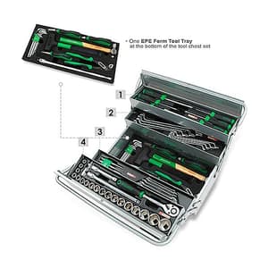 Toptul 65 Pcs Tool Chest Set, GCAZ0048