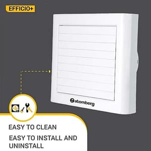 Atomberg Efficio+ 150 mm Energy Saving Exhaust Fan With BLDC Motor (White)