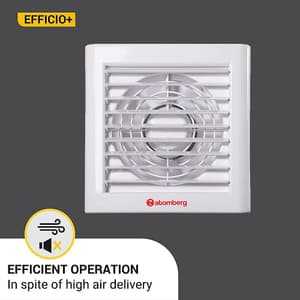 Atomberg Efficio+ 150 mm Energy Saving Exhaust Fan With BLDC Motor (White)