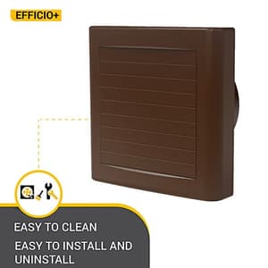 Atomberg Efficio+ 150 mm Energy Saving Exhaust Fan With BLDC Motor (Brown)