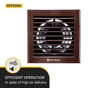 Atomberg Efficio+ 150 mm Energy Saving Exhaust Fan With BLDC Motor (Brown)