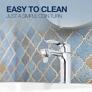 Kohler Fore Tri Pillar Tap In Polished Chrome Finish, K-27484IN-4-CP