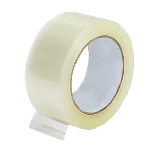 TB Basics 76 mm (3 inch) x 300 Mtr BOPP Clear Transparent Packaging Tapes