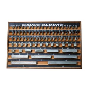 Yuzuki 87 Pcs Slip Gauge Set with Individual Calibration Certificate (Grade 1), SGS87(1)