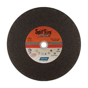 Norton Spitfire 355 x 2.8 x 25.4 mm Single Net For Steel Chopsaw Wheel (Pack Of 25 Pcs), RSF154