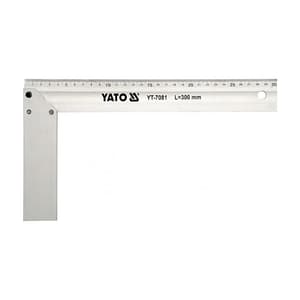 Yato 12 inch / 300 mm Aluminium Try Square Square, YT-7081