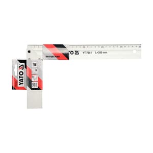 Yato 12 inch / 300 mm Aluminium Try Square Square, YT-7081
