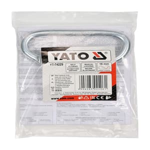 Yato Steel Carabiner Snap Hook With Locking, YT-74229