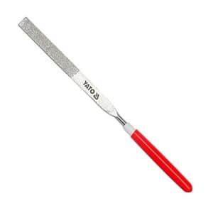 Yato 160 mm / 6 inch Flat Diamond Coated Needle File, YT-6147