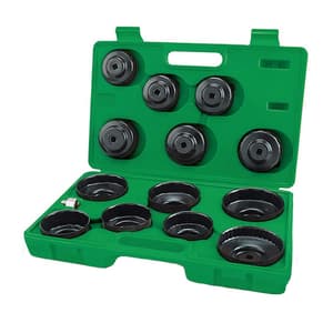 Toptul 14 Pcs Automotive Cup Type Oil Filter Wrench Set, JGAI1401