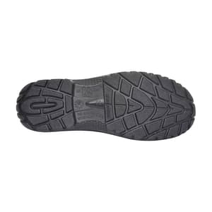 Hillson ISI Marked Single Density Buff Leather Jaguar Safety Shoes - Steel Toe (Black)