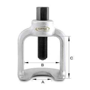 Toptul 40 mm Ball Joint Separator, JEAB0640