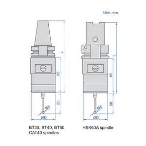 Insize 166 mm Infrared Transmission Probe For CNC Machine Tool, 9413-2