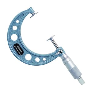 Mitutoyo 50 - 75 mm Disk Micrometer, 123-103