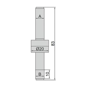 Insize 10 mm Dia. Edge Finders, 6562-3 