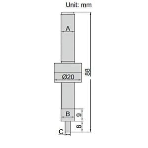 Insize 10 mm Dia. Edge Finders, 6562-4