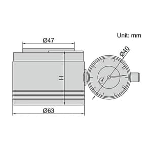 Insize 50 mm Zero Setter, 6556-50