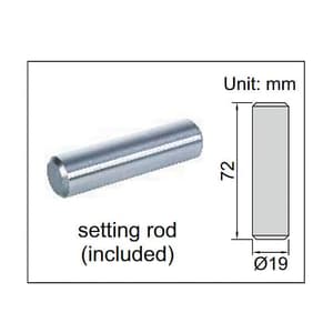 Insize 50 mm Zero Setter, 6556-50